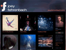 Tablet Screenshot of joeyfehrenbach.com